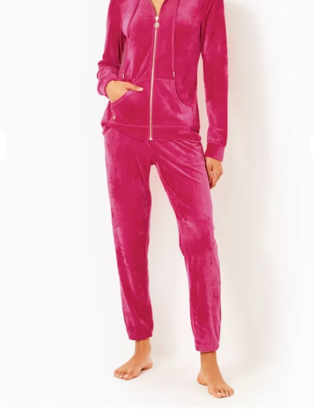 Originally $98 Lilly Pulitzer Mallie Velour Pant EUC small